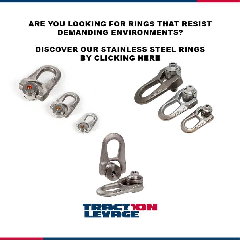 Stainless steel lifting rings