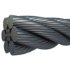 Câble métallique pour grues