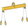 Palonnier de levage pour conteneurs légers