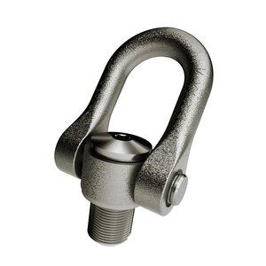 Anneau universel en inox à double articulation