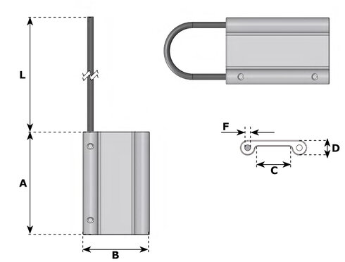 Schéma plaque d'identification Alitag