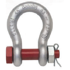 Manille lyre boulonnée goupillée G2130 Manille lyre boulonnée goupillée G2130