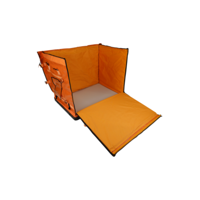 Ouverture du sac de levage géant pour palette