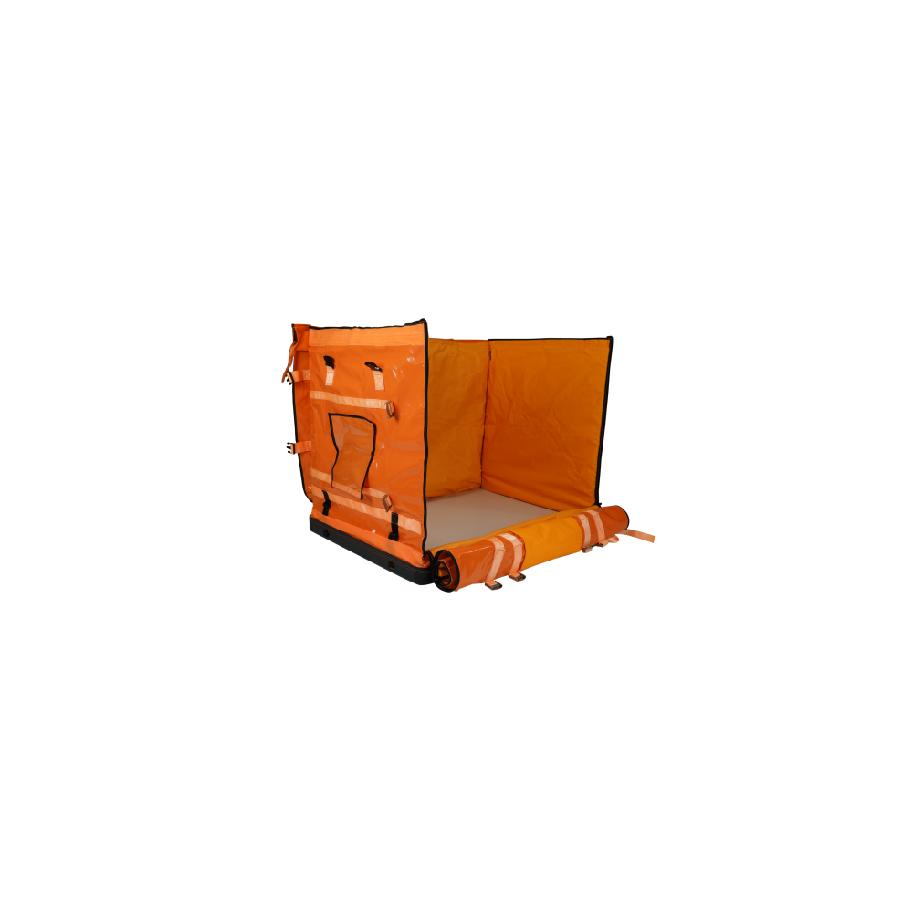 Ouverture du sac de levage géant pour palette