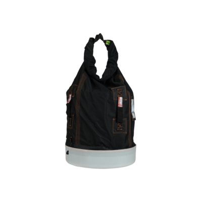 Fermeture de la version noire du grand sac à outils cylindrique 4897