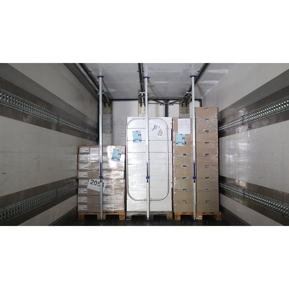 Barre cargo en situation d'usage