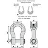 Quality GN H14 Forged Rope Shackle Sling Protector