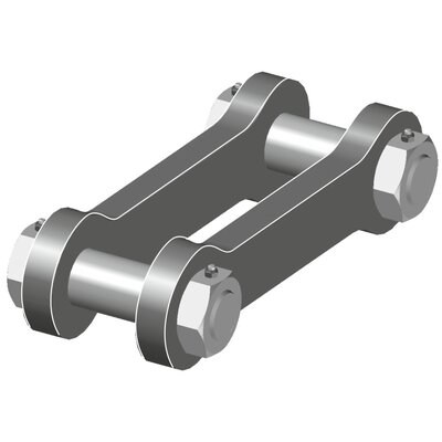 GN H12 Shackle- Double Pin Connector