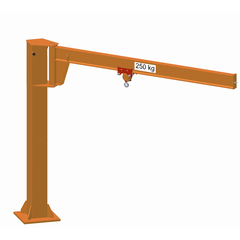 Pillar jib crane