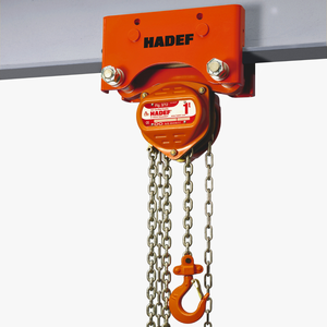 Palan manuel 24/12 HR avec chariot à pousser