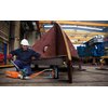 Vérin hydraulique HAC H en utilisation