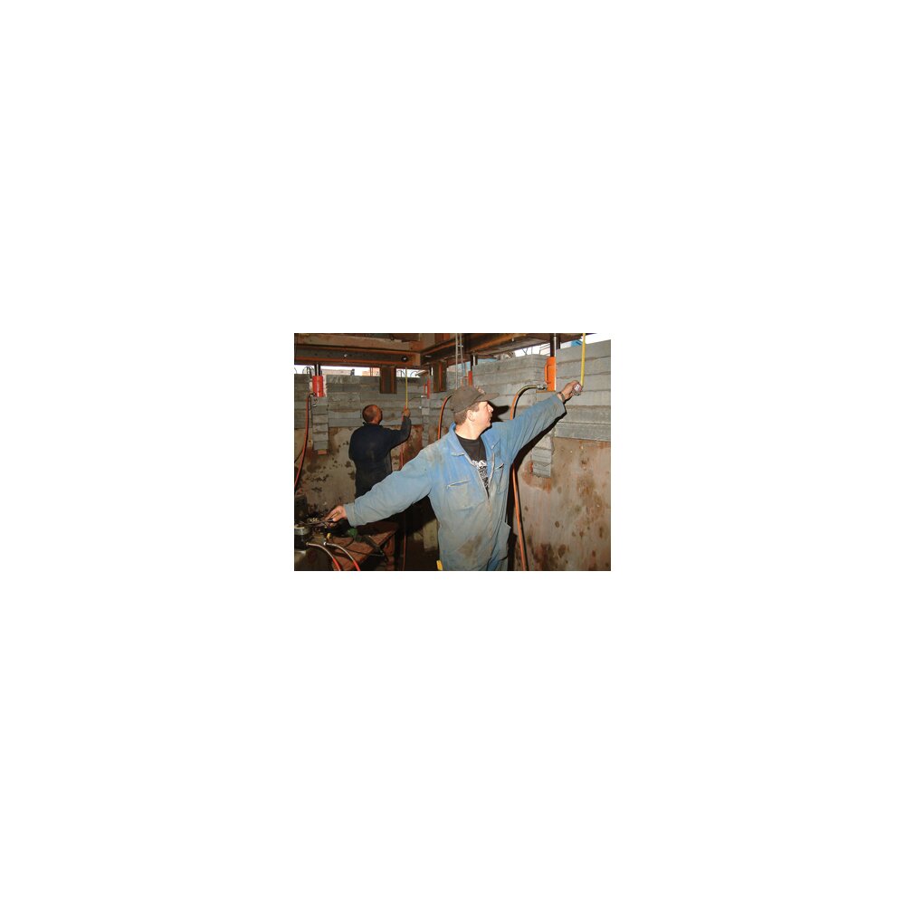 Utilisation 3 du vérin hydraulique HJ G