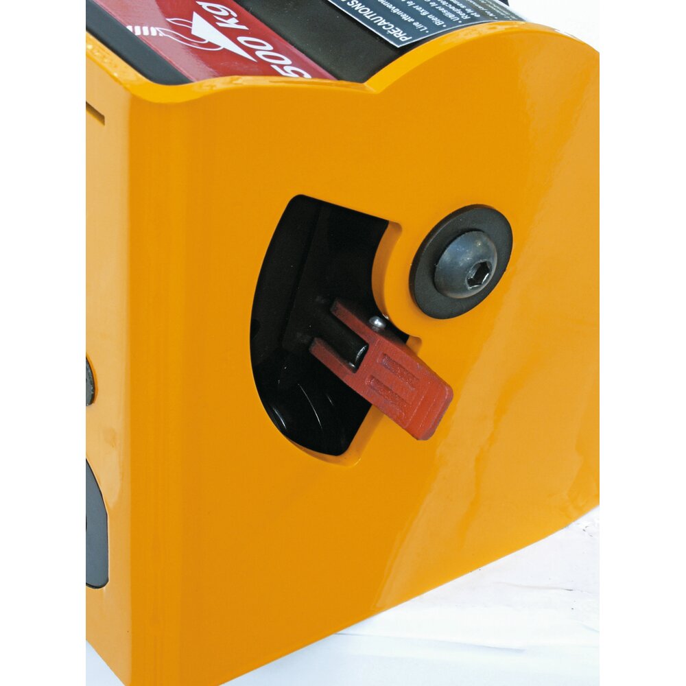 Déverrouillage du tambour impossible en charge