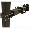 Suspension bar of the storage rack for lifting accessories