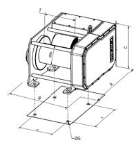 Schéma treuil électrique