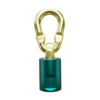 The lifting eyes can be loaded with working load limit in all directions.