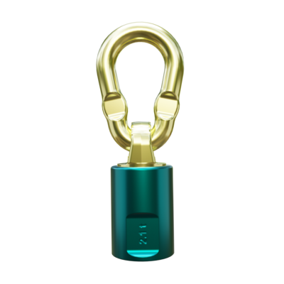 The lifting eyes can be loaded with working load limit in all directions.