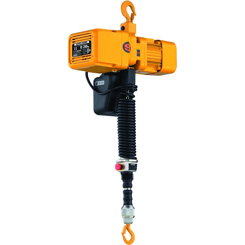 Palan électrique KITO ER2 avec poignée cylindrique