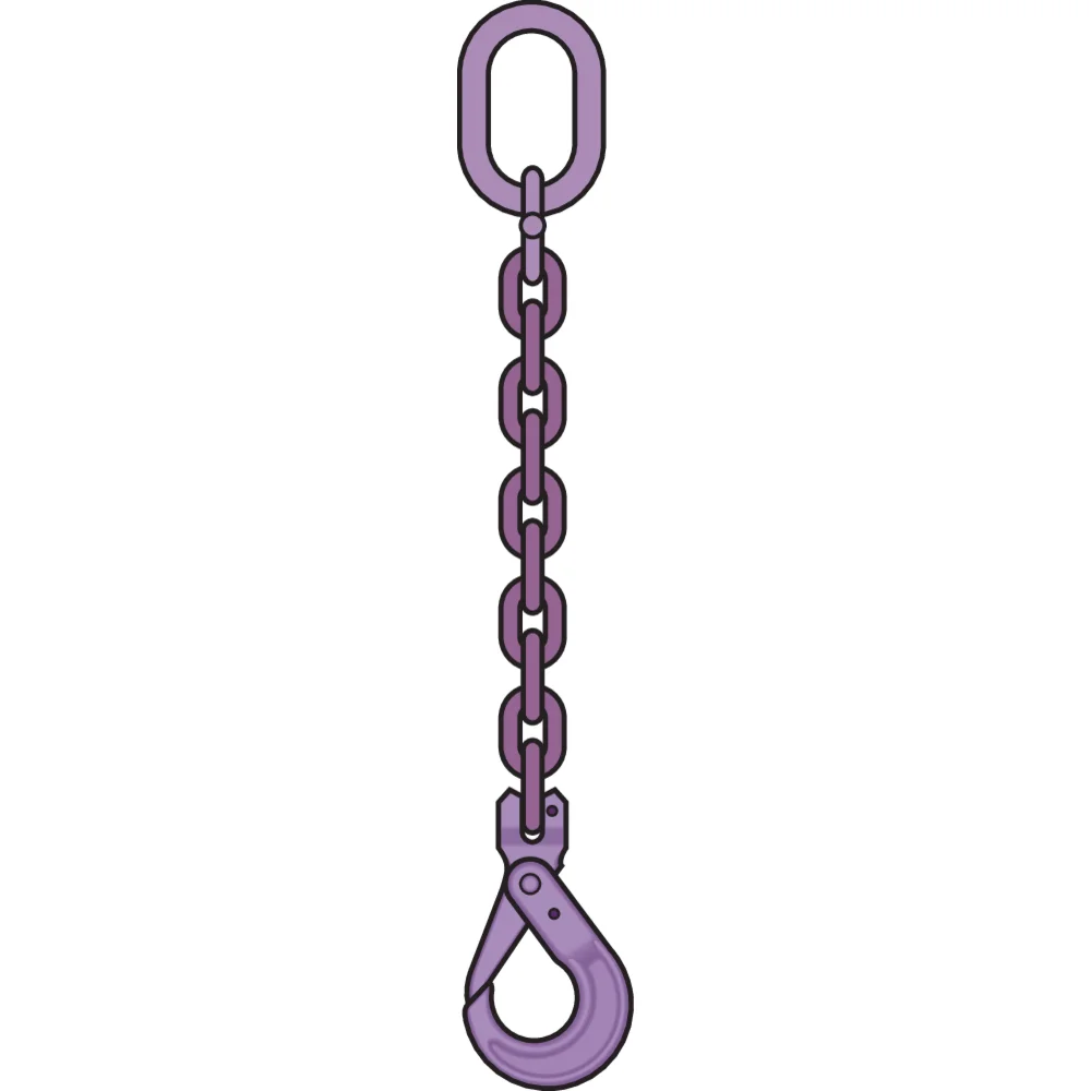 ELINGUE CHAINE 1 BRIN EQUIPE CROCHET AUTOMATIQUE