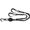Longe fourche en sangle élastique