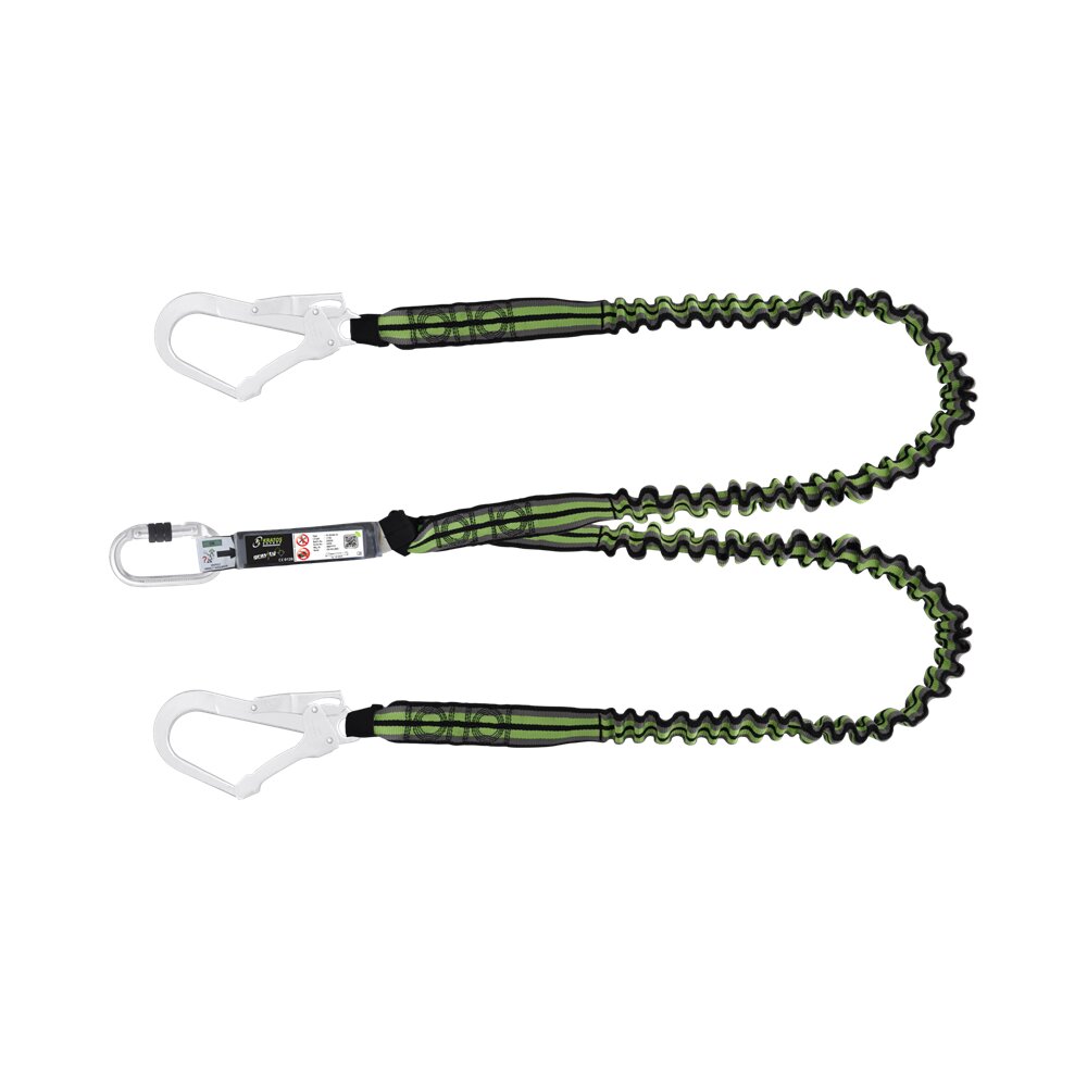 Longe fourche en sangle élastique