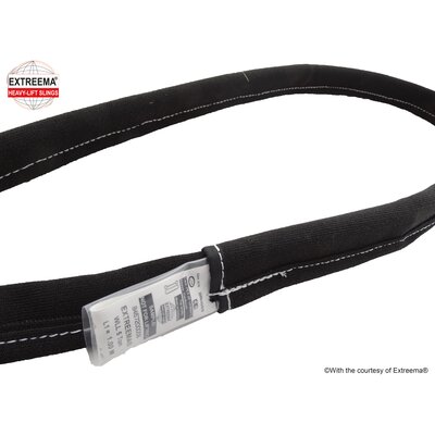 Élingue ronde noire Extreema® avec âme en Dyneema®