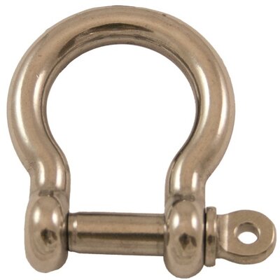 Manille lyre en acier inoxydable