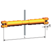 Clevis turnbuckle for lashing chain