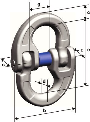 Maillon d'assemblage Chaîne de levage