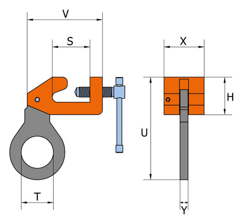 Pewag BSW drawing
