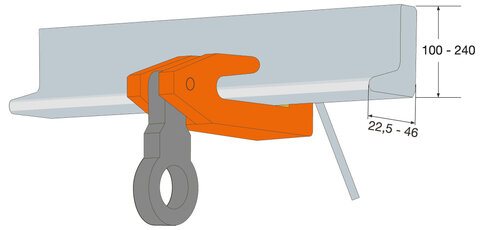 Pewag BSW drawing 2