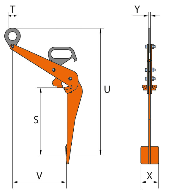 Pewag VKHW drawing