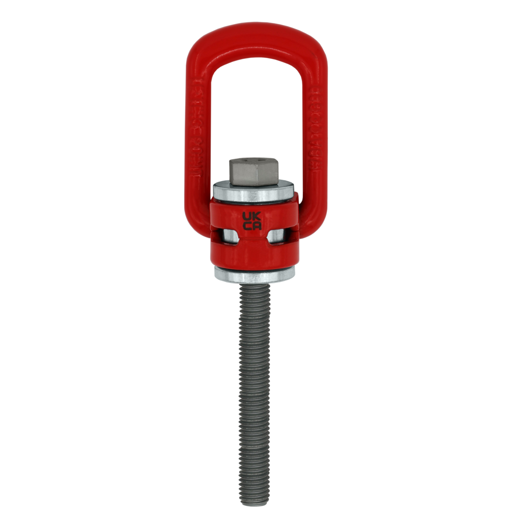 Vue de profil de l'anneau à tréteau à vis POWERTEX LPD - Tige longue