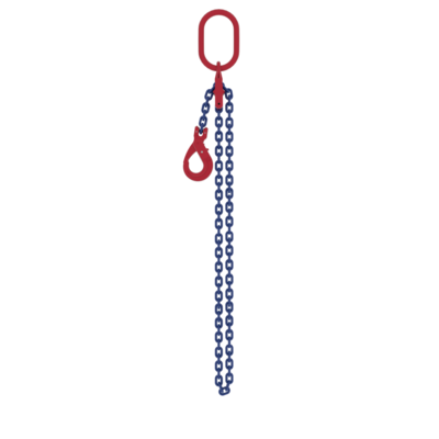 Elingue chaîne 1 brin avec crochet à verrouillage automatique POWERTEX
