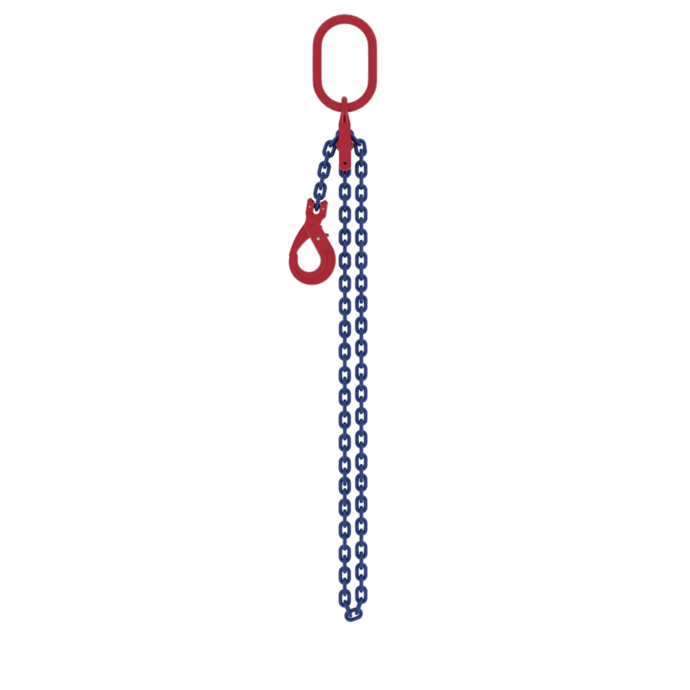 Elingue chaîne 1 brin avec crochet à verrouillage automatique POWERTEX