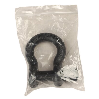 Emballage de la manille lyre vissée Powertex noire