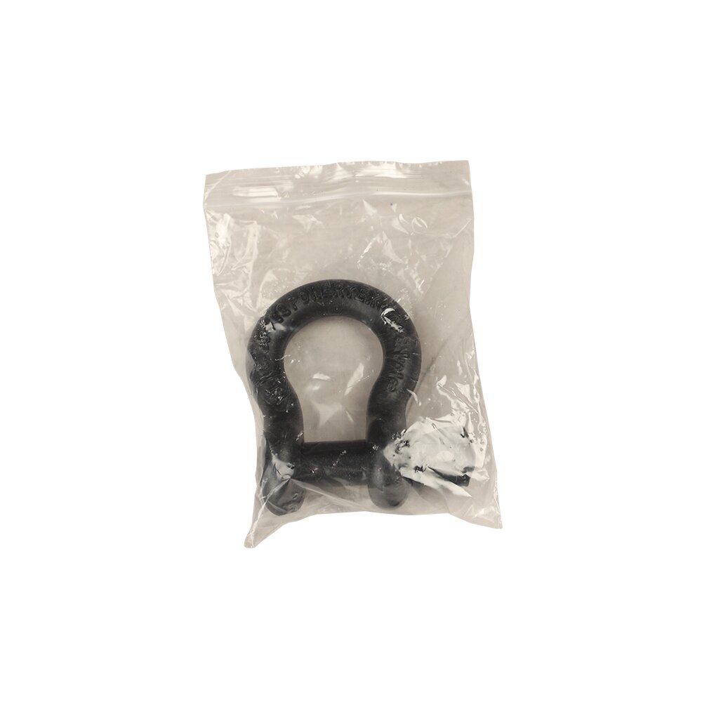 Emballage de la manille lyre vissée Powertex noire
