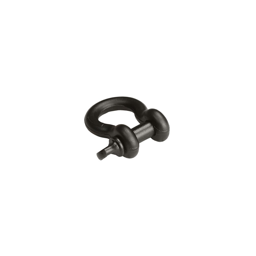 Côté gauche de la manille lyre vissée Powertex noire