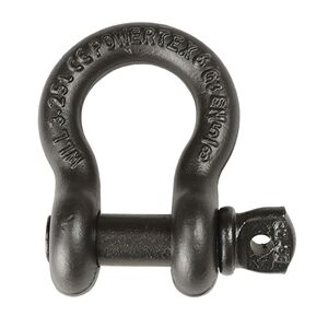 Manille lyre vissée Powertex noire