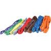 High strength round slings for lifting and colour coded according to work load limit High strength round slings for lifting and colour coded according to work load limit