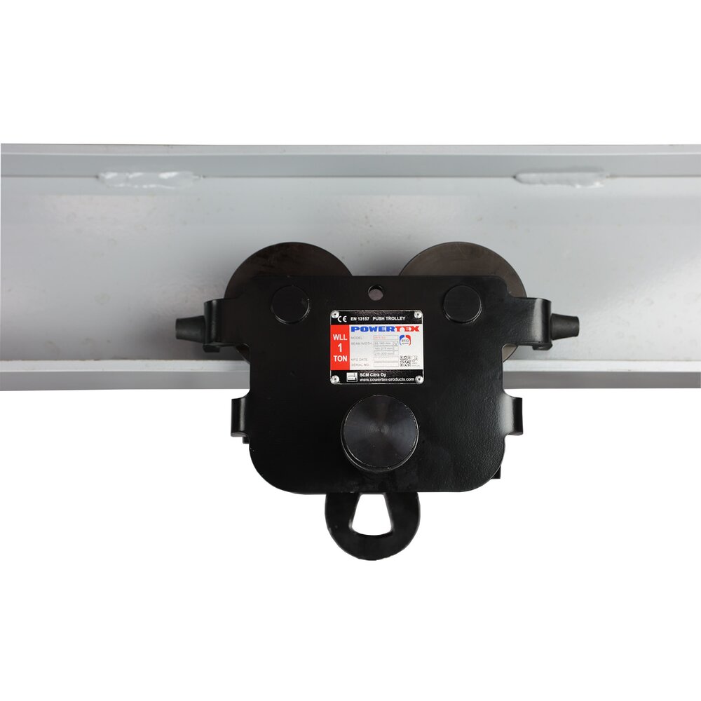 Face avant du chariot porte-palan Powertex PPT-S2