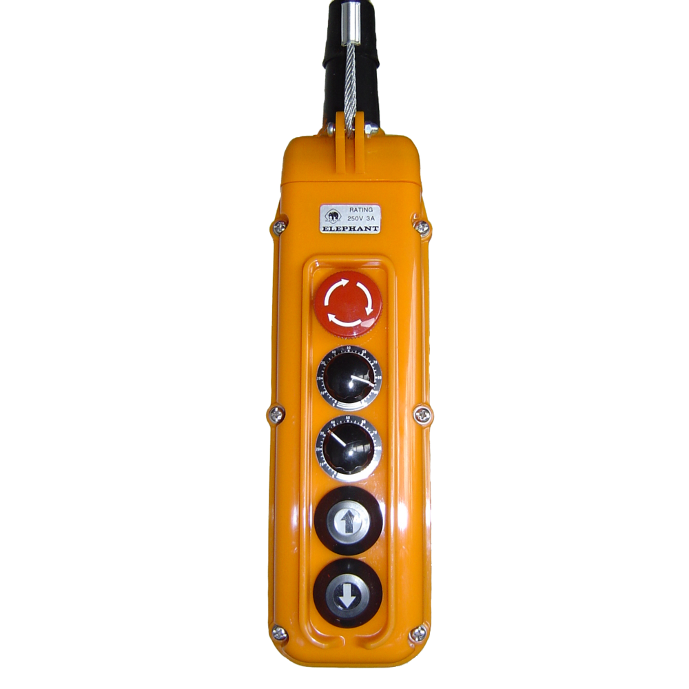 Commande du palan électrique à chaîne Alpha 230 V monophasé ELEPHANT