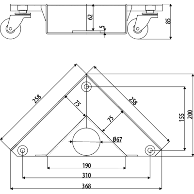 REMA TKV / TBV Corner movers