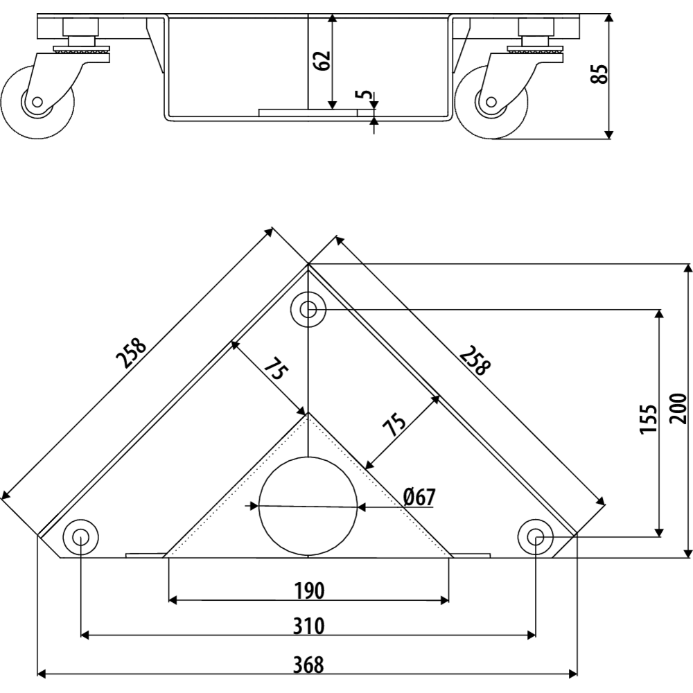 REMA TKV / TBV Corner movers