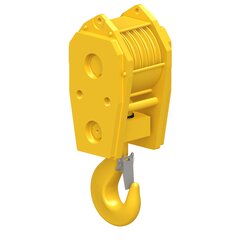 Moufle de grue 5 poulies