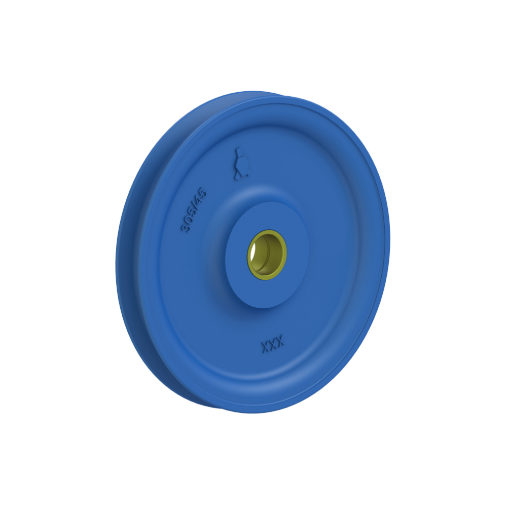 Sheave with Bronze Bushing, Rigging