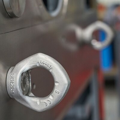 Utilisation anneau de levage RUD INOX-STAR