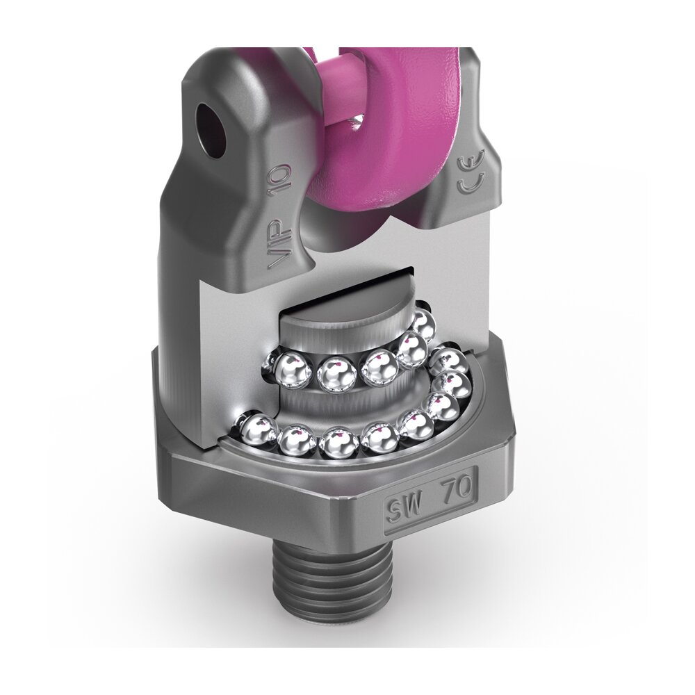 Double roulement à billes du raccord de chaîne PowerPoint® RUD PP-VIP