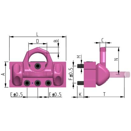 Dessin technique anneau RUD VRBG-FIX