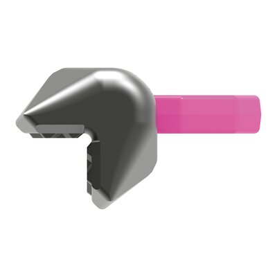 Load ring for welding for 90°-corners